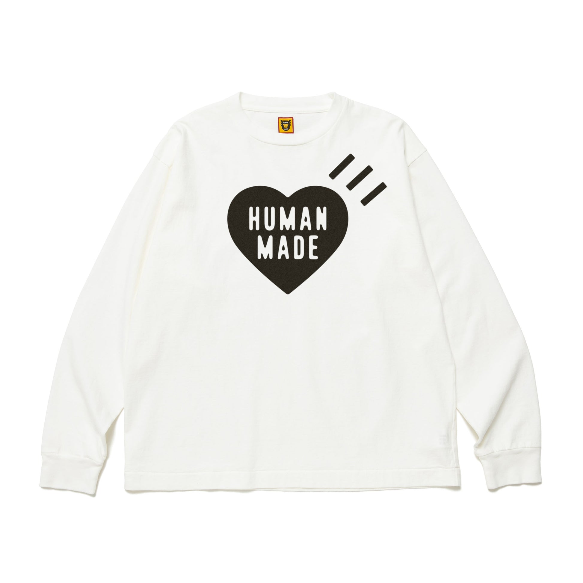 HUMAN MADE HEART L/S T-SHIRT White