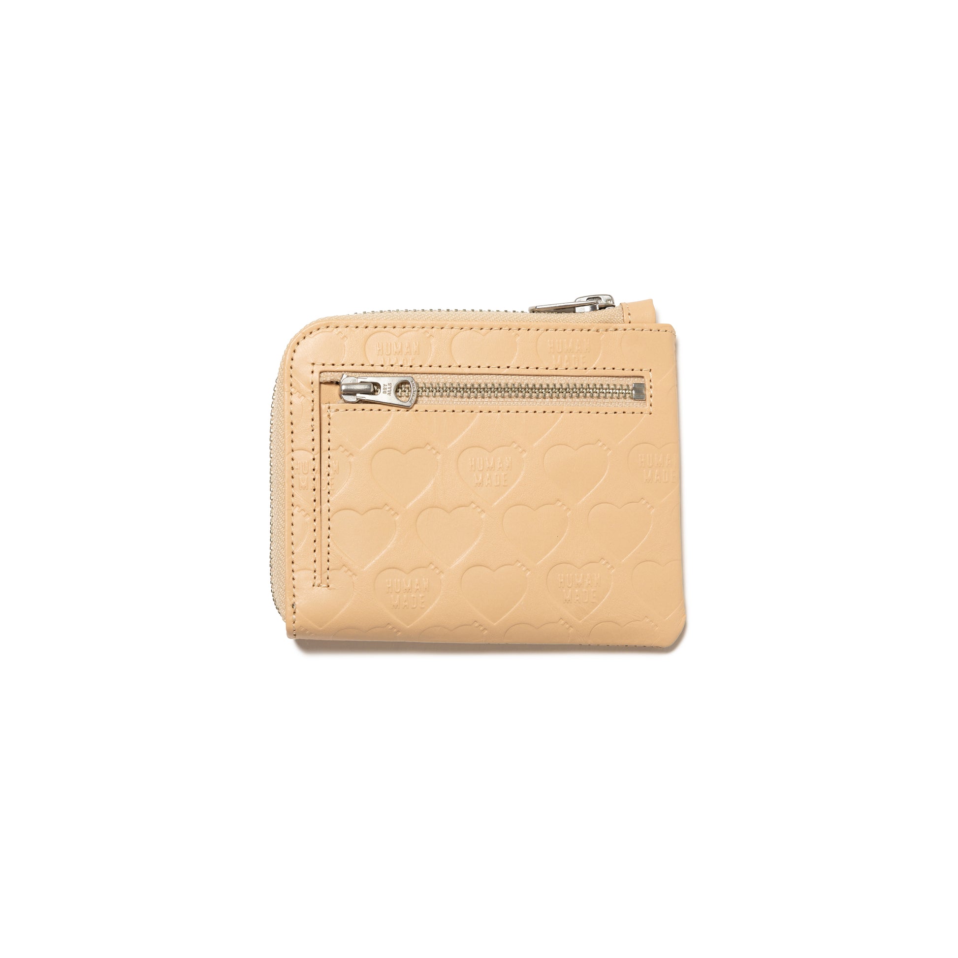HUMAN MADE LEATHER WALLET BEIGE WALLET - 折り財布