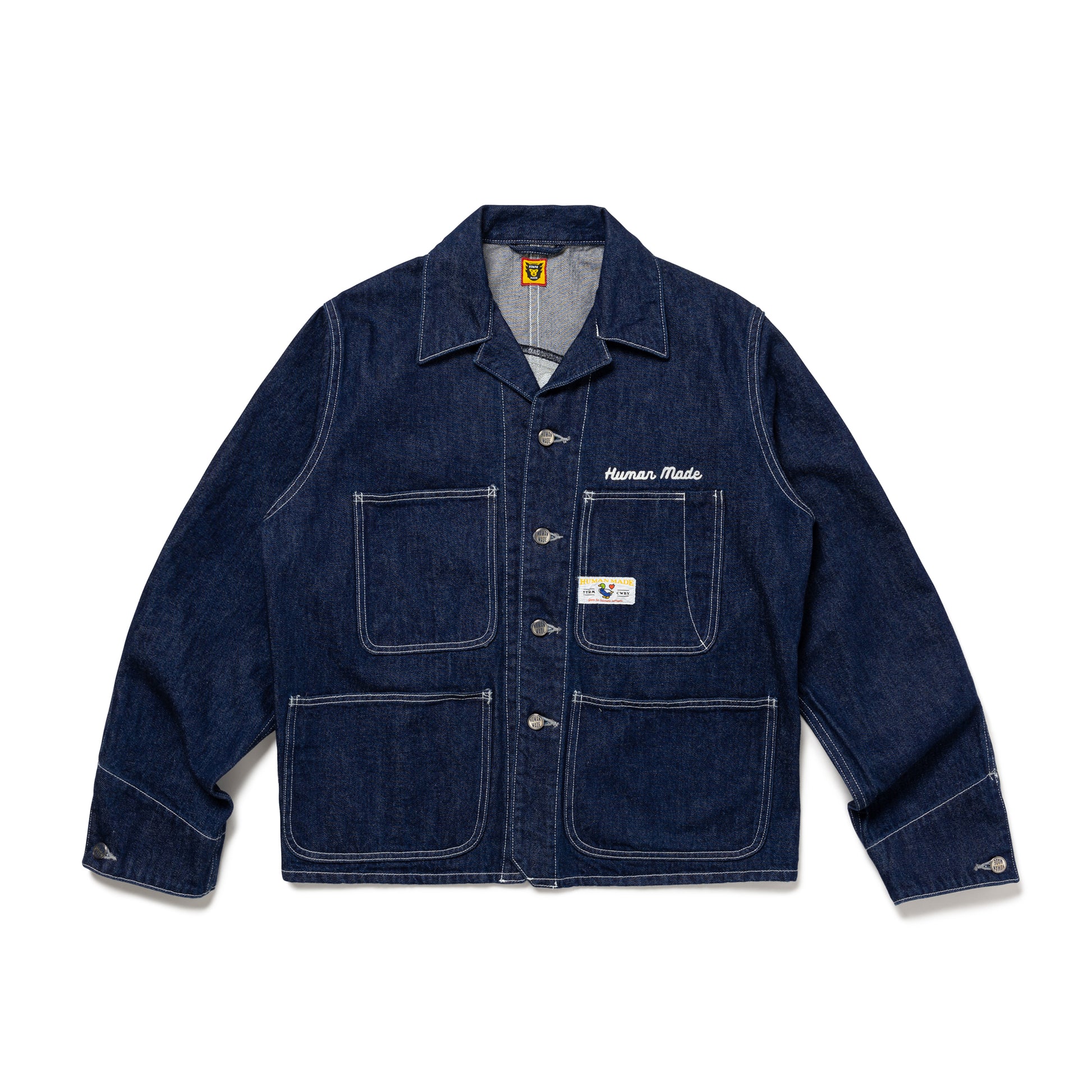 DENIM SHORT COVERALL JACKET – HUMAN MADE ONLINE STORE