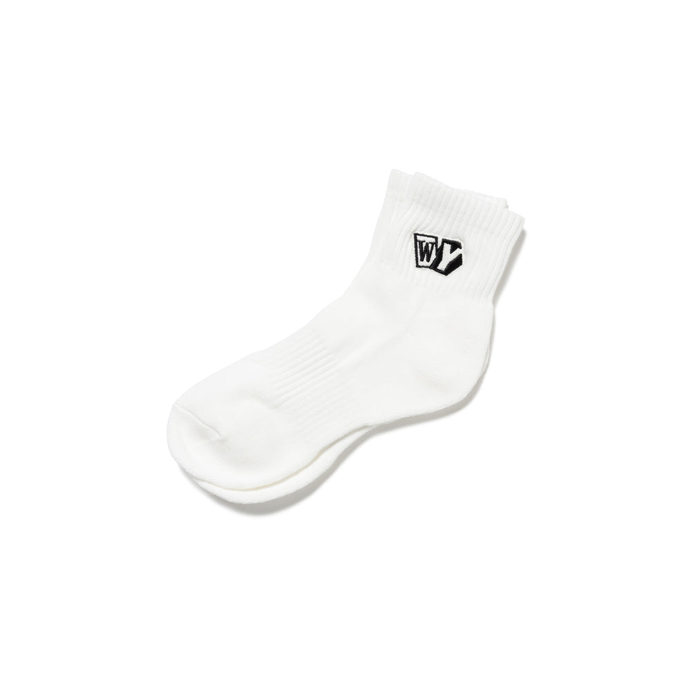 Wasted Youth SHORT PILE SOCKS WH-A