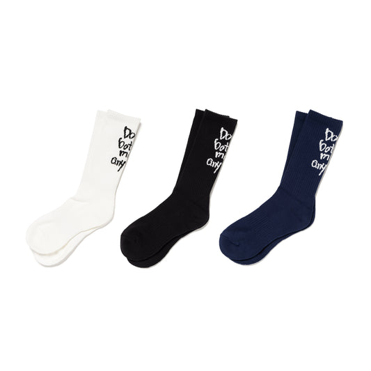 Wasted Youth JACQUARD LOGO SOCKS