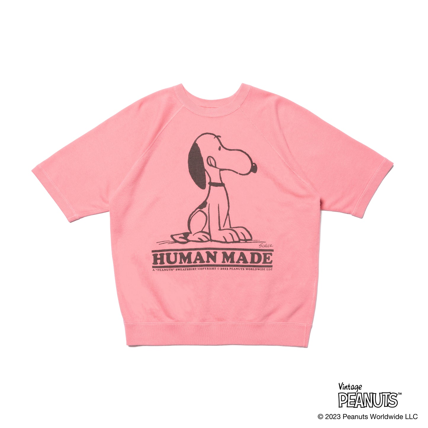 サイズM HUMAN MADE チャーリーブラウン 半袖スウェット