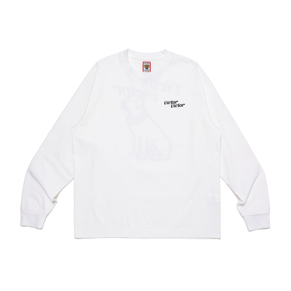 Victor Victor L/S T-SHIRT WH-A