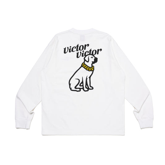 Victor Victor L/S T-SHIRT WH-B