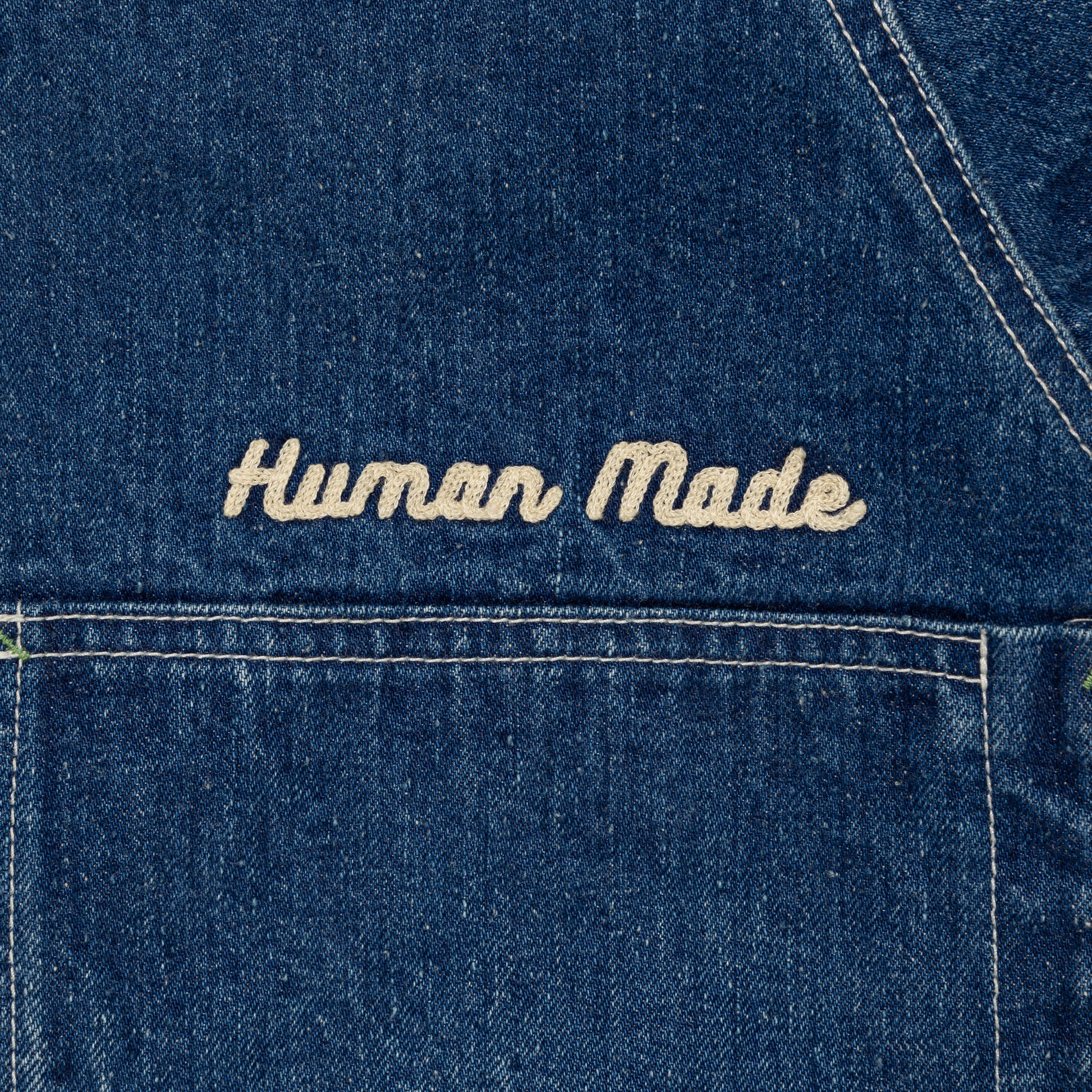 HUMAN MADE DENIM COVERALL JACKET IN-C