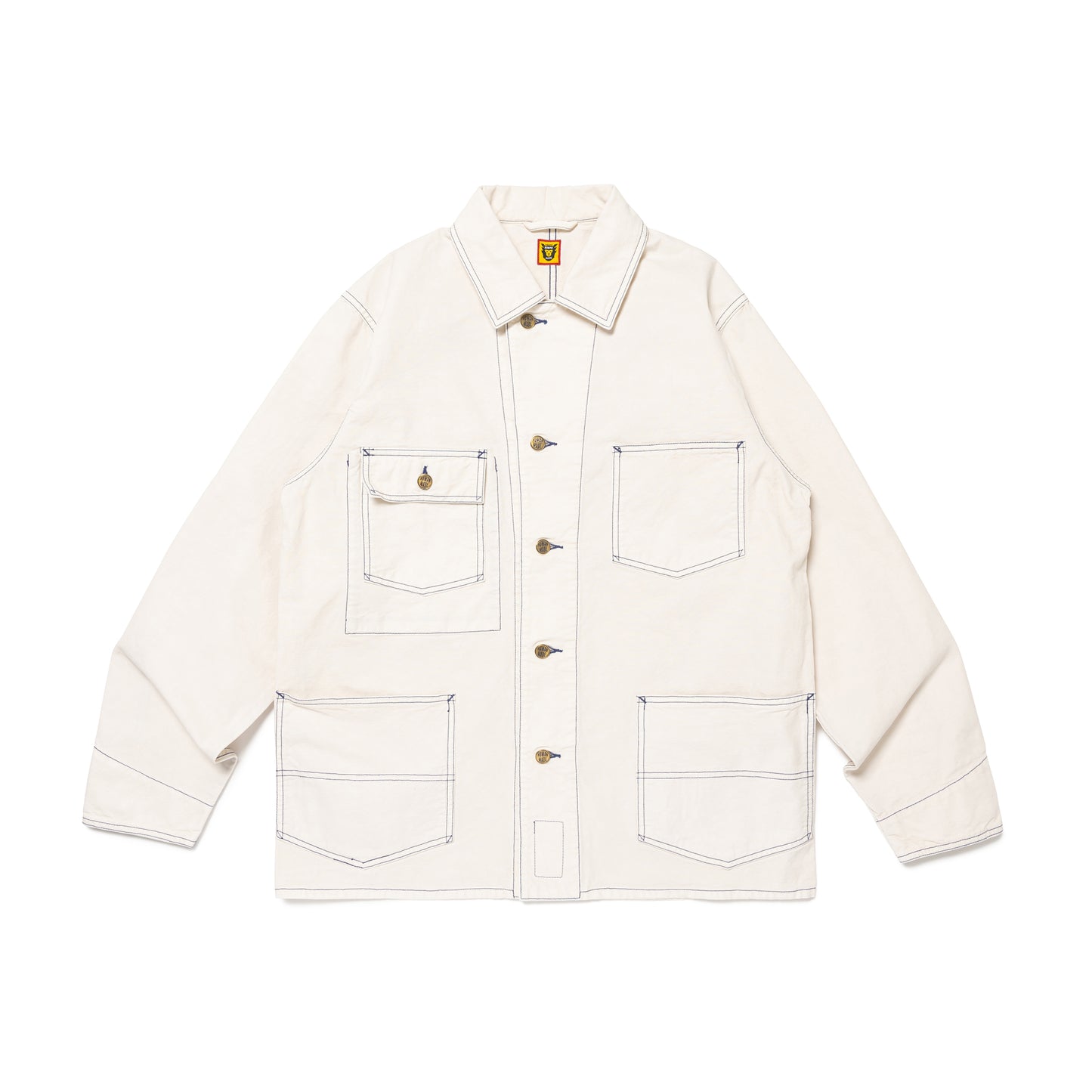 HUMAN MADE GARMENT DYED COVERALL JACKET WH-A