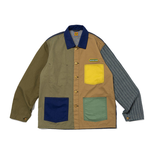 HUMAN MADE CRAZY COVERALL JACKET #1 OD-A
